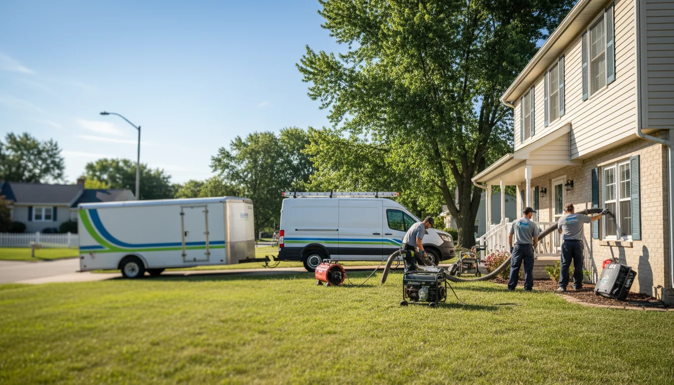 Flooded Basement Restoration And Cleanup With Repair in Bainville, MT near me